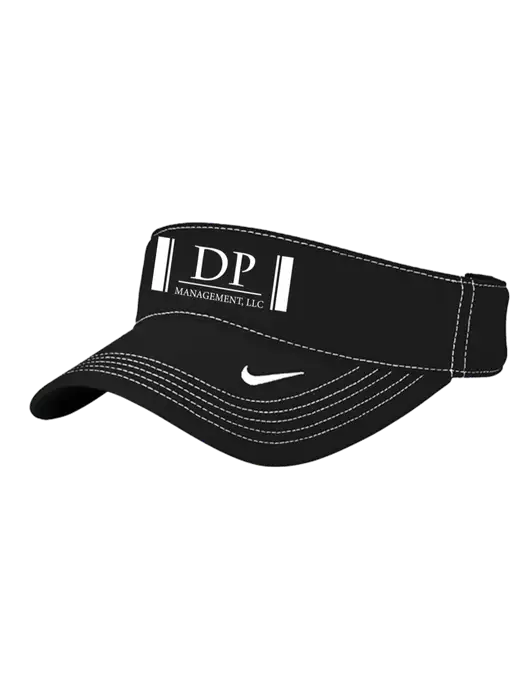 Nike Black Dri-FIT Ace Visor w/DP Management Logo