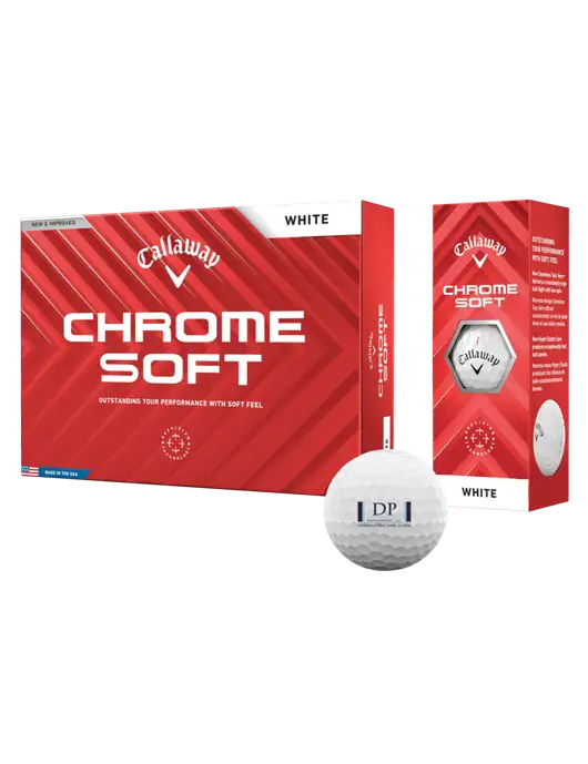 Callaway Chrome Soft Golf Balls 12/pk w/DP Management Logo