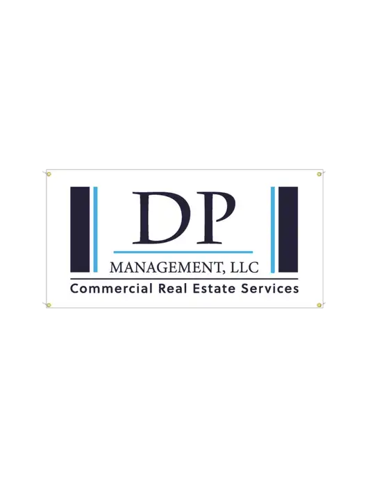 Vinyl Banner 48" x 24"  w/DP Management Logo