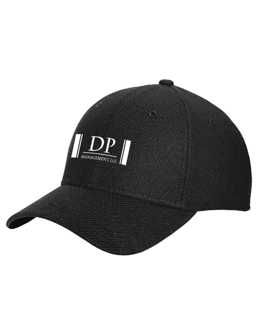 New Era Diamond Era Black Stretch Cap w/DP Management Logo