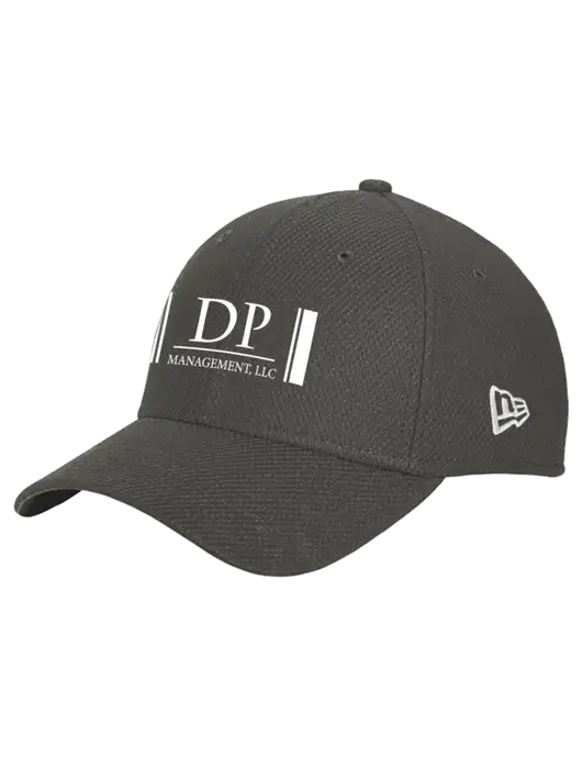 New Era Diamond Era Very Dark Grey Stretch Cap w/DP Management Logo