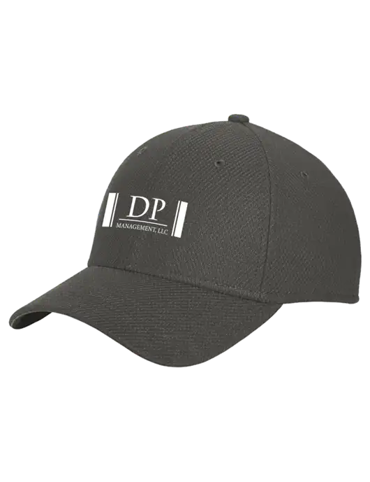 New Era Diamond Era Very Dark Grey Stretch Cap w/DP Management Logo