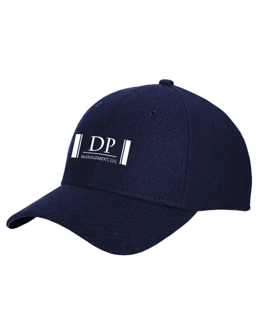 New Era Diamond Era Dark Navy Stretch Cap w/DP Management Logo
