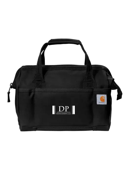 Carhartt Foundry Series 14” Black Tool Bag w/DP Management Logo